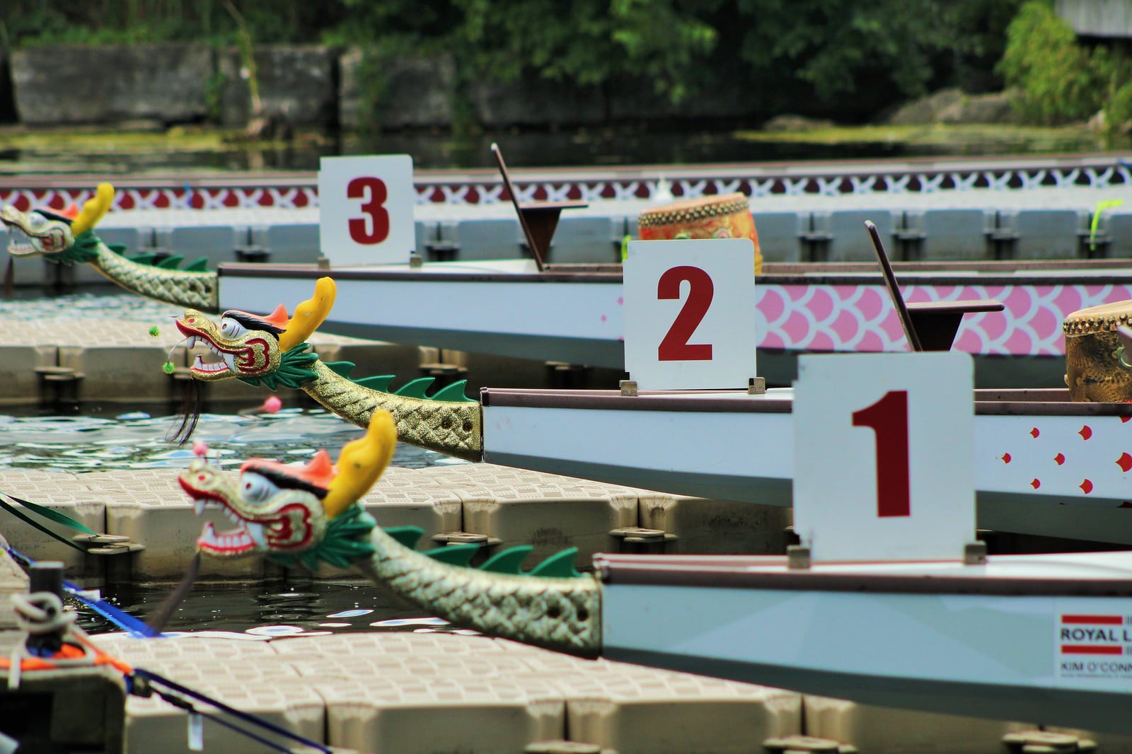 Dragon boats